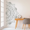 Vinilo Decorativo Mandala Marco Vertical | Vinilos Muranis Chile