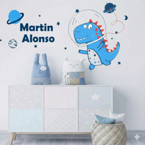 Vinilo Decorativo Astronauta Dino Vinilo Decorativo Astronauta Dino