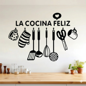 Vinilo Decorativo La Cocina Feliz