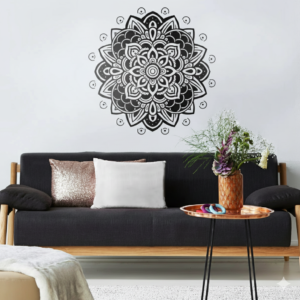 Vinilo Decorativo Mandala Fuerza Visual | Vinilos Muranis Chile