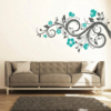 Vinilo decorativo Floral Bicolor(1) Vinilo decorativo Floral Bicolor