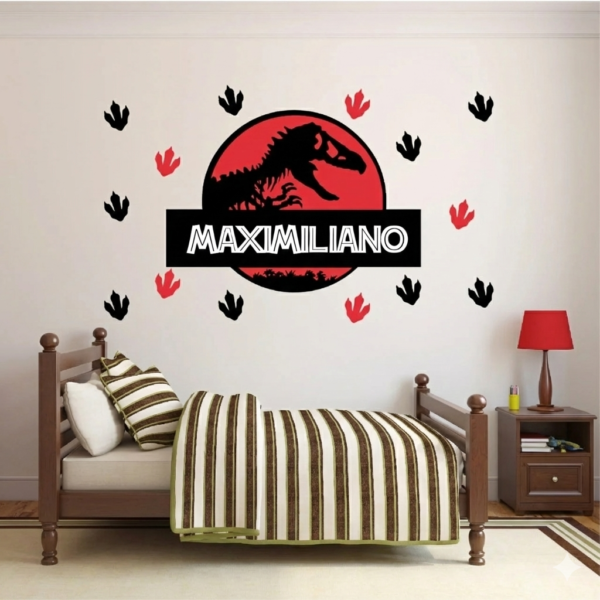 Vinilo decorativo Logo jurassic Vinilo decorativo Logo jurassic