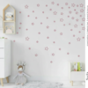 Set de estrellas en vinilo decorativo