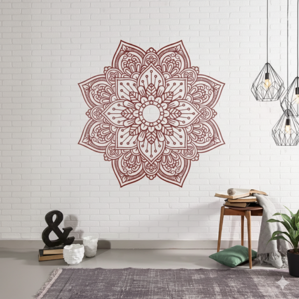 Vinilo Decorativo Mandala Arte Ornamental | Vinilos Muranis Chile