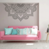 Vinilo Decorativo Media Mandala Cornisa | Vinilos Muranis Chile