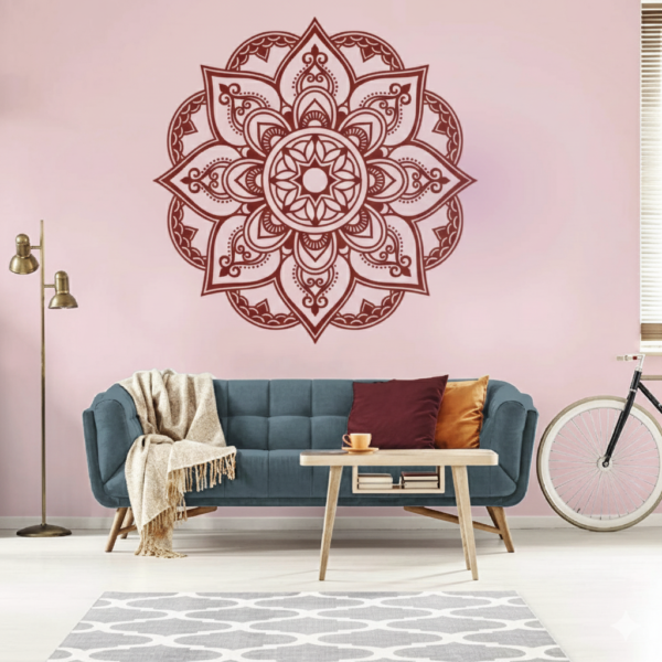 Vinilo Decorativo Mandala Energía | Vinilos Muranis Chile
