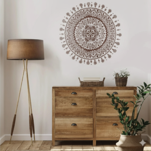 Vinilo Decorativo Mandala Sol y Energía | Vinilos Muranis Chile
