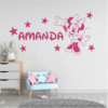 Vinilo decorativo MINNIE SALUDANDO