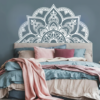 Vinilo Decorativo Media Mandala Cabecero Energía | Vinilos Muranis Chile