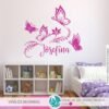 Vinilo Decorativo Jardín de Mariposas | Vinilos Muranis Chile