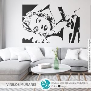 Vinilo Decorativo Elefante y Conejo | Vinilos Muranis Chile