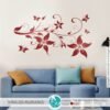 Vinilo Decorativo Ramitas Florales | Vinilos Muranis Chile