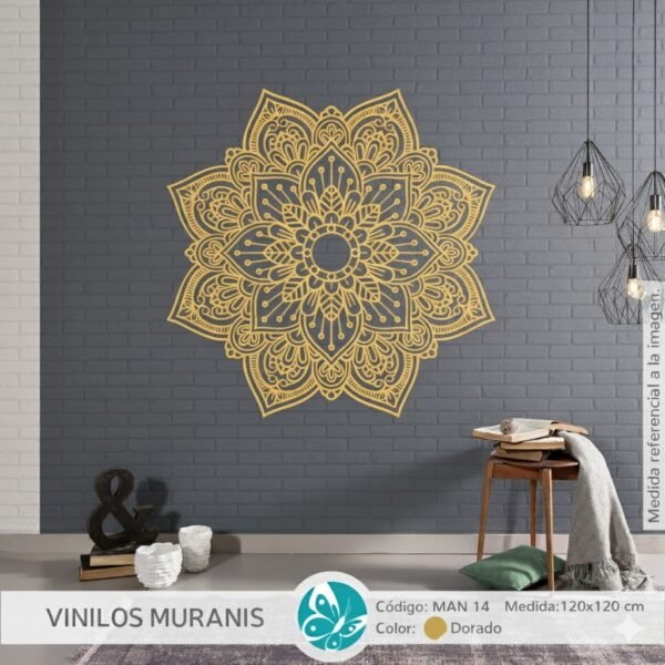 Vinilo Decorativo Mandala Arte Ornamental | Vinilos Muranis Chile