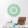 Vinilo Decorativo Mandala OM | Vinilos Muranis Chile